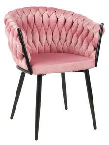 Scaun Living Tapitat KJC11 Roz