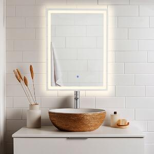 Oglindă de baie cu iluminare LED Rimini