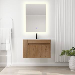 Oglindă de baie cu iluminare LED și funcție anti-ceață Modero
