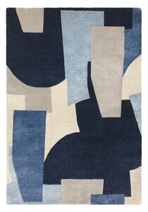 Covor albastru handmade din fibre reciclate 200x290 cm Romy – Asiatic Carpets