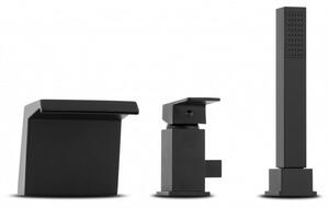 Erga Trio, baterie cadă cu 3 găuri, negru mat, ERG-YKA-BW.TRIO-BLK