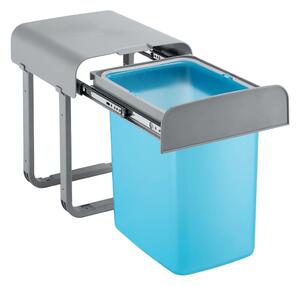 Cos gunoi incorporabil in mobilier, model SOLITO, 1 cuva x 16 L, finisaj gri