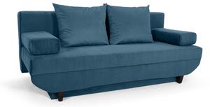 Canapea extensibilă 2L Modern Hande Albastru 4816 picior lemn negru