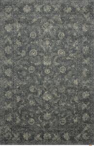 Covor gri din lână 200x300 cm Calisia Vintage Flora – Agnella