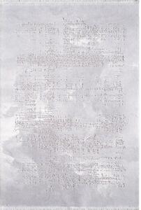 Covor MURANO 06431D, 160x230 cm, forma dreptunghiulara, acril, gri/cre