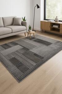 Covor Living Dormitor, Model Kolibri 11561 BG92, Gri Maro Multicolor, Dreptunghi, 200x300