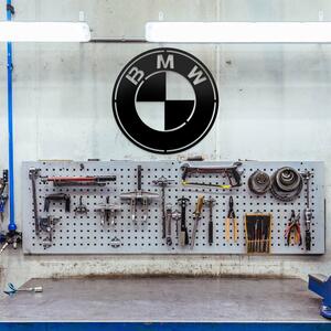 DUBLEZ | Sigla din lemn a mărcii auto - BMW