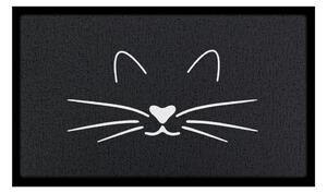 Covoraș de intrare 40x70 cm Cat Face – Artsy Doormats
