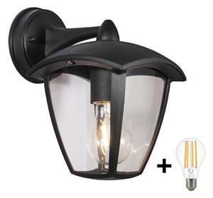 Aplică LED de exterior LUNA 1xE27/60W/230V IP44 Brilagi