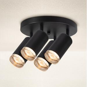 Spot pentru baie Brilagi SELE AQUA 4xGU10/30W/230V IP44 negru