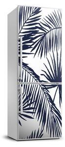 Autocolant pe frigider frunze de palmier