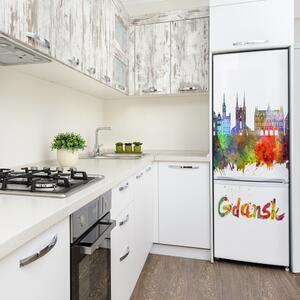 Autocolant frigider acasă culoare Gdańsk