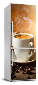 Autocolant pe frigider ceașcă de cafea