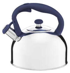 Ceainic inox cu maner albastru 2.3L(2.8L), Tropical