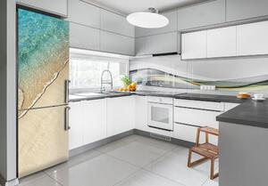 Autocolant frigider acasă Valul mării