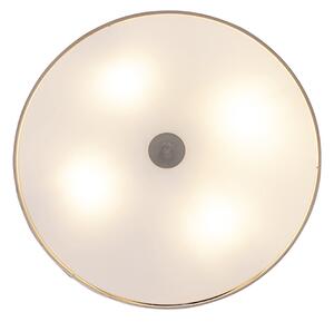Plafonieră rustică bej 50 cm - Drum