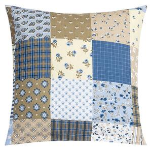 Bellatex Pernă Adéla Patchwork albastru , 40 x 40cm