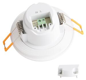Set de 6 spoturi îngropate albe cu LED reglabil în 3 trepte IP65 - Blanca
