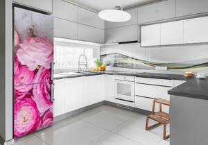 Autocolant frigider acasă glaucom roz