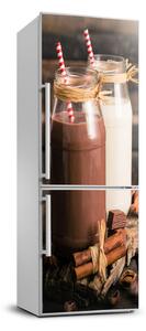 Autocolant pe frigider milkshake-uri