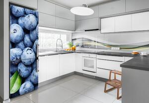 Autocolant frigider acasă afine