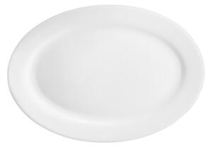 Platou oval 30x21cm, Basic White