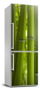 Autocolant pe frigider pădure de bambus