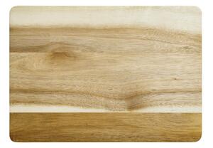 Tocator dreptunghiular din lemn de salcam 28x20cm, Parma