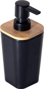 Dozator de sapun NATUREO 200 ml, negru