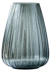Vază din sticlă Bitz Kusintha, înălțime 22 cm, gri