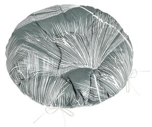 Bellatex Pernă de scaun Adéla matlasată rotundăFluffy gri , 40 x 40 cm