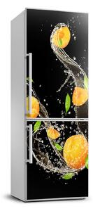 Autocolant pe frigider portocale