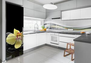 Foto Autocolant pentru piele al frigiderului Orhidee