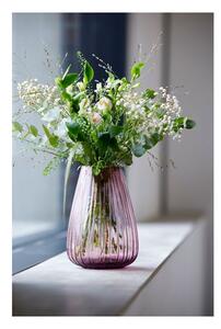 Vază din sticlă Bitz Kusintha, înălțime 22 cm, roz