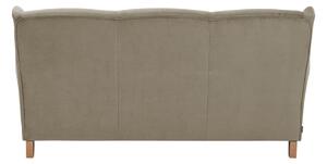 Canapea din catifea Max Winzer Lorris, 193 cm, maro