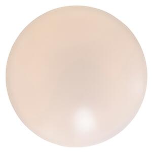 Plafoniera albă 33 cm inclusiv LED și dimmer cu telecomandă - Iene