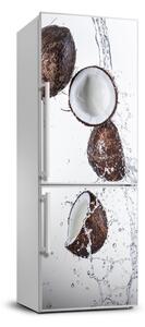 Autocolant frigider acasă nucă de cocos