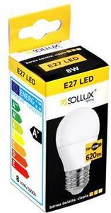 Sollux Lighting bec cu led 1x8 W 3000 K E27 SL.0968