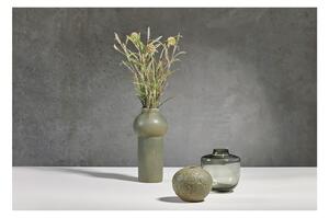 Vază din gresie ceramică Villa Collection Rost, înălțime 30 cm, verde