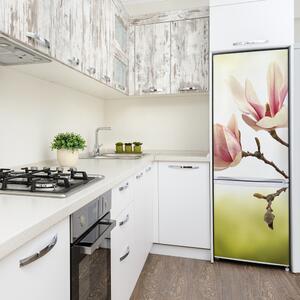 Foto Autocolant pentru piele al frigiderului flori magnolia