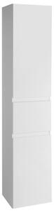 Aqualine Aqualine, dulap înalt ALTAIR cu coș 40x184x31cm, alb, AI185L
