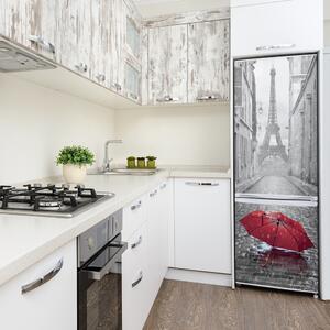 Autocolant frigider acasă umbrelă Franța