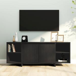 Comodă TV, negru, 130x35x50 cm, PAL