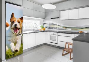 Autocolant pe frigider câine Jack Russell