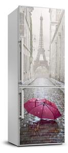 Autocolant pe frigider umbrelă Franța