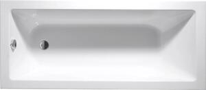 Aqualine Aqualine, cada dreptunghiulara DOUBRAVA 160x70x41cm, alba, A1670