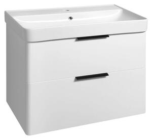Aqualine Aqualine, dulap lavoar DENEB 77,3x55x43,5cm, alb mat, DN280