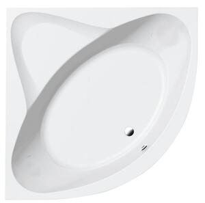 Aqualine Aqualine, cada coltar DYJE 150x150x41cm, alba, A1550