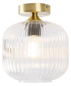 Plafoniera Art Deco din alamă - Karel