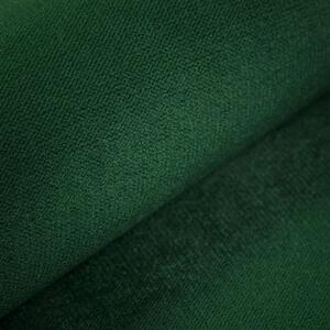 Coltar extensibil MONK L, sezlong stanga, stofa catifelata verde - Kro